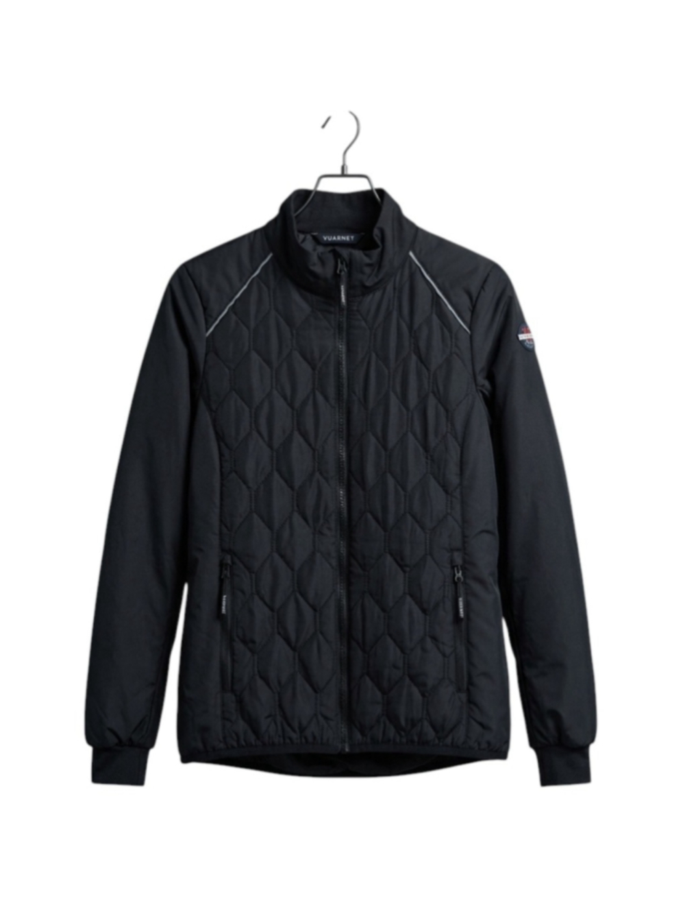 Vuarnet Quilted Full-Zip Jacket Black Size XS